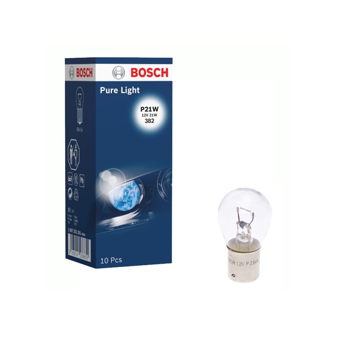 Ampoule auto Bosch P21W 1987302201 - OtoParts.ma