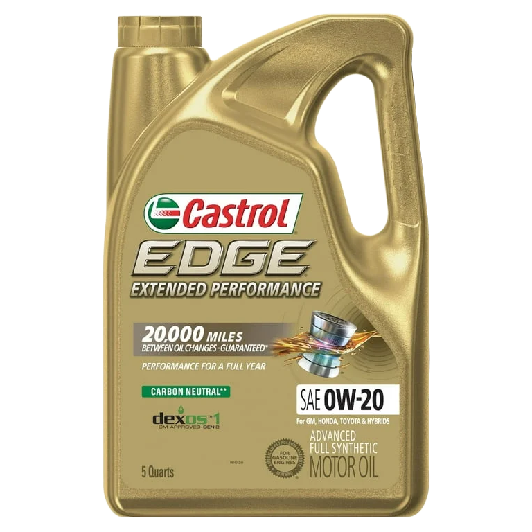 Huile moteur Castrol Extended Performance 0W-20 5L EDGE-EP-0W20-5L - OtoParts.ma