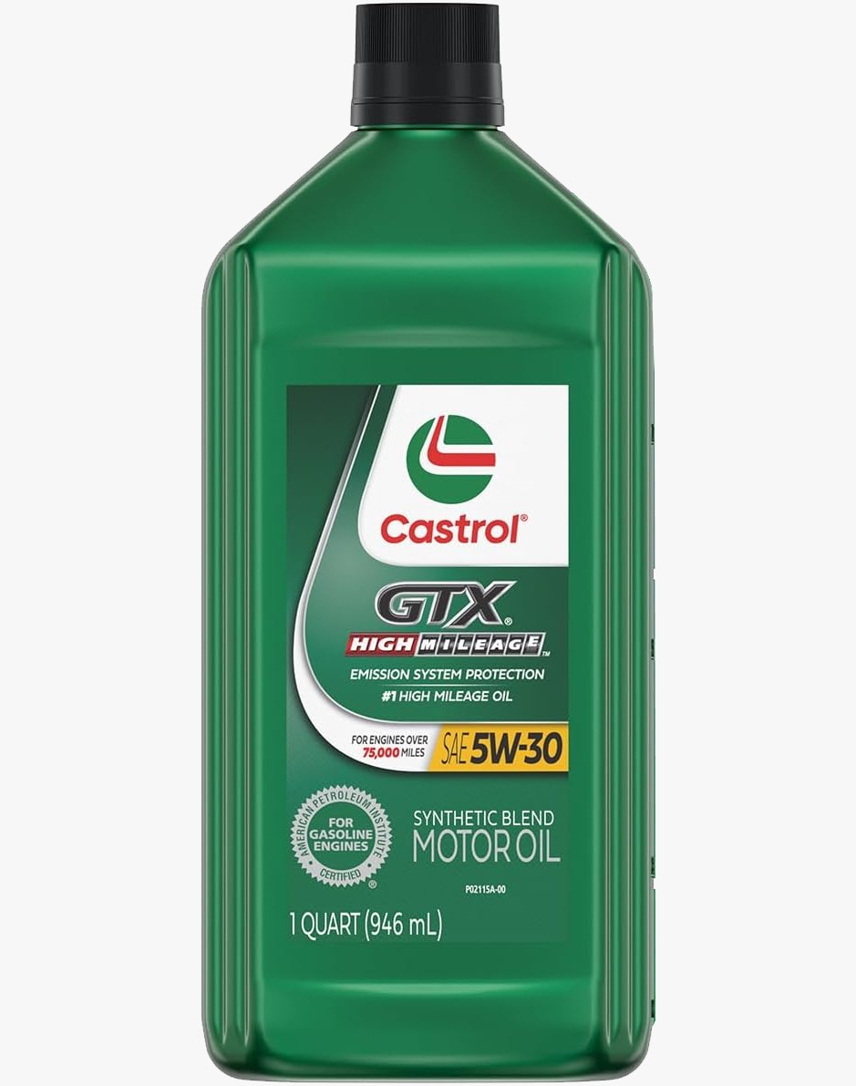 Huile moteur Castrol High Mileage 5W-30 1L GTX-5W30-HM-1L - OtoParts.ma