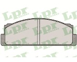 Jeu de 4 plaquettes de frein avant LPR 05P003 - OtoParts.ma
