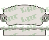 Jeu de 4 plaquettes de frein avant LPR 05P006 - OtoParts.ma