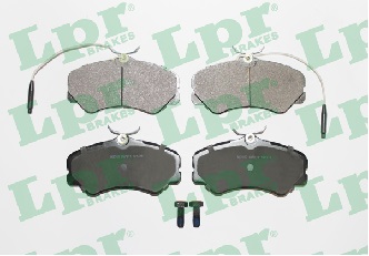 Jeu de 4 plaquettes de frein LPR 05P011 - OtoParts.ma