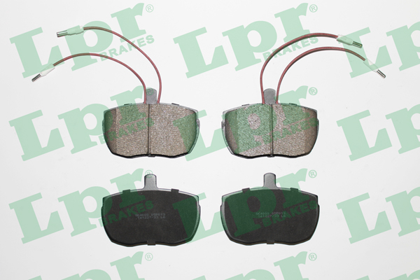 Jeu de 4 plaquettes de frein avant LPR 05P013 - OtoParts.ma