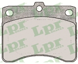 Jeu de 4 plaquettes de frein avant LPR 05P056 - OtoParts.ma