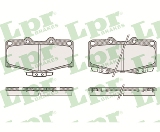 Jeu de 4 plaquettes de frein avant LPR 05P058 - OtoParts.ma