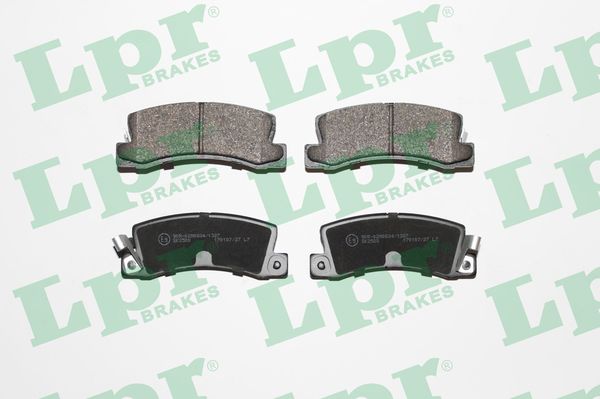 Jeu de 4 plaquettes de frein avant LPR 05P061 - OtoParts.ma