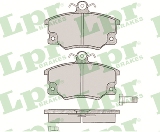 Jeu de 4 plaquettes de frein avant LPR 05P094 - OtoParts.ma