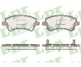Jeu de 4 plaquettes de frein avant LPR 05P1002 - OtoParts.ma