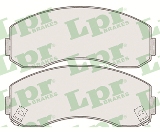 Jeu de 4 plaquettes de frein avant LPR 05P1007 - OtoParts.ma