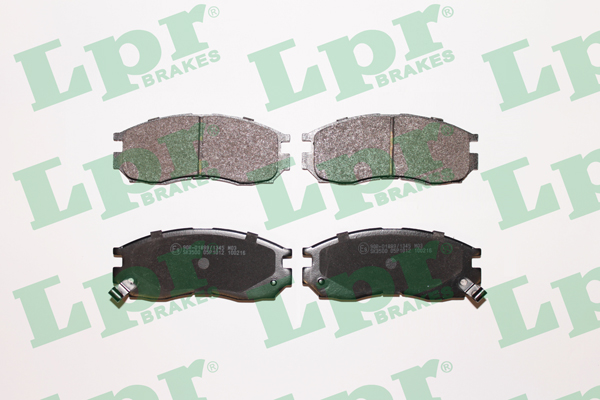 Jeu de 4 plaquettes de frein avant LPR 05P1012 - OtoParts.ma