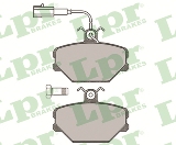Jeu de 4 plaquettes de frein avant LPR 05P102 - OtoParts.ma