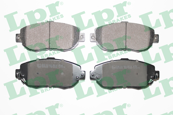 Jeu de 4 plaquettes de frein avant LPR 05P1033 - OtoParts.ma
