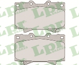 Jeu de 4 plaquettes de frein avant LPR 05P1050 - OtoParts.ma