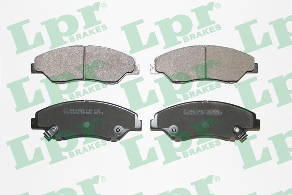 Jeu de 4 plaquettes de frein avant LPR 05P1053 - OtoParts.ma