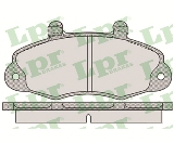Jeu de 4 plaquettes de frein avant LPR 05P1059 - OtoParts.ma