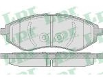 Jeu de 4 plaquettes de frein avant LPR 05P1080 - OtoParts.ma