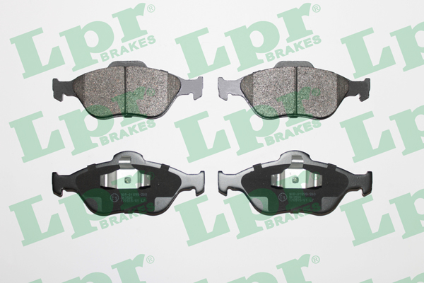 Jeu de 4 plaquettes de frein avant LPR 05P1088 - OtoParts.ma