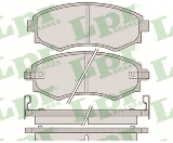 Jeu de 4 plaquettes de frein avant LPR 05P1097 - OtoParts.ma