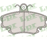Jeu de 4 plaquettes de frein avant LPR 05P1107 - OtoParts.ma