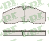 Jeu de 4 plaquettes de frein avant LPR 05P1109 - OtoParts.ma