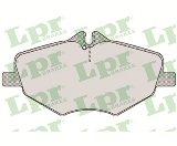 Jeu de 4 plaquettes de frein avant LPR 05P1124 - OtoParts.ma