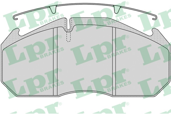 Jeu de 4 plaquettes de frein avant LPR 05P1162 - OtoParts.ma