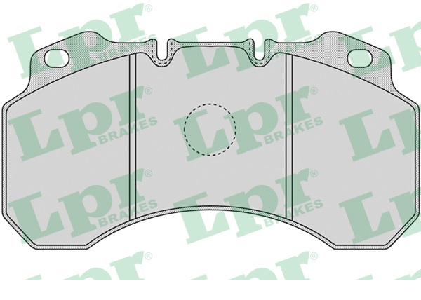 Jeu de 4 plaquettes de frein avant LPR 05P1165 - OtoParts.ma