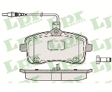 Jeu de 4 plaquettes de frein avant LPR 05P1196 - OtoParts.ma