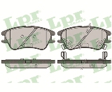 Jeu de 4 plaquettes de frein avant LPR 05P1212 - OtoParts.ma