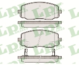 Jeu de 4 plaquettes de frein avant LPR 05P1220 - OtoParts.ma