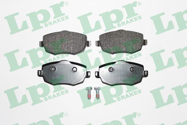 Jeu de 4 plaquettes de frein avant LPR 05P1223 - OtoParts.ma