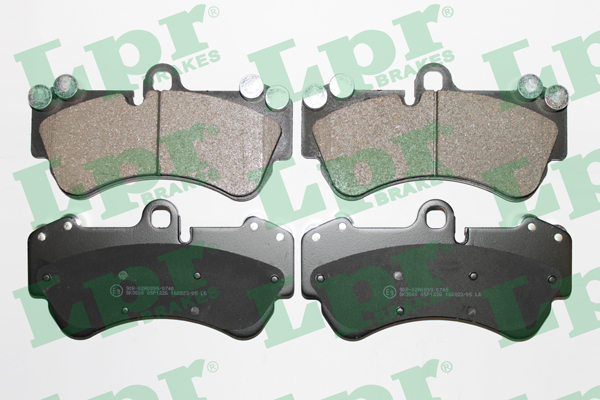 Jeu de 4 plaquettes de frein avant LPR 05P1226 - OtoParts.ma