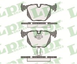Jeu de 4 plaquettes de frein arrière LPR 05P1231 - OtoParts.ma