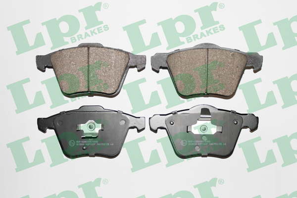 Jeu de 4 plaquettes de frein avant LPR 05P1237 - OtoParts.ma