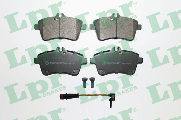 Jeu de 4 plaquettes de frein avant LPR 05P1243A - OtoParts.ma