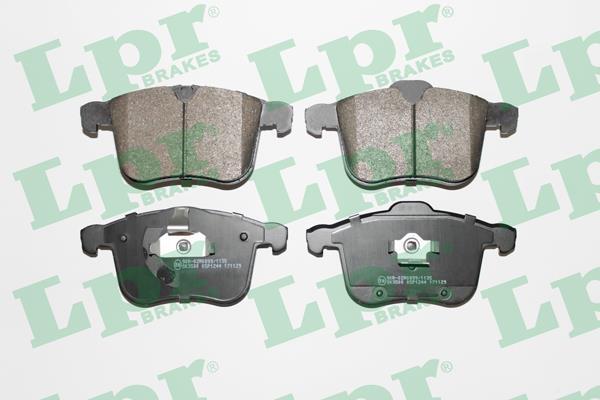 Jeu de 4 plaquettes de frein avant LPR 05P1244 - OtoParts.ma