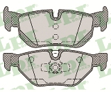 Jeu de 4 plaquettes de frein arrière LPR 05P1252 - OtoParts.ma