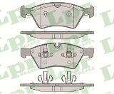 Jeu de 4 plaquettes de frein avant LPR 05P1253 - OtoParts.ma