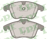 Jeu de 4 plaquettes de frein avant LPR 05P1255 - OtoParts.ma