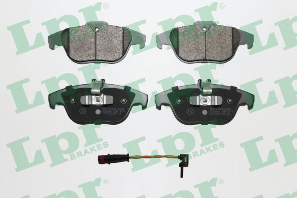 Jeu de 4 plaquettes de frein arrière LPR 05P1274A - OtoParts.ma