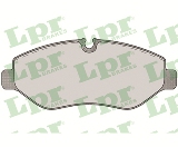Jeu de 4 plaquettes de frein avant LPR 05P1275 - OtoParts.ma
