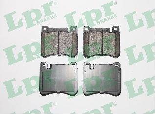 Jeu de 4 plaquettes de frein avant LPR 05P1276 - OtoParts.ma