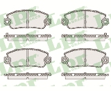 Jeu de 4 plaquettes de frein avant LPR 05P128 - OtoParts.ma