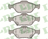 Jeu de 4 plaquettes de frein avant LPR 05P1283 - OtoParts.ma
