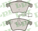 Jeu de 4 plaquettes de frein avant LPR 05P1285 - OtoParts.ma
