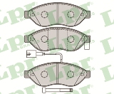 Jeu de 4 plaquettes de frein avant LPR 05P1287 - OtoParts.ma