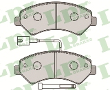 Jeu de 4 plaquettes de frein avant LPR 05P1288 - OtoParts.ma