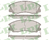 Jeu de 4 plaquettes de frein avant LPR 05P1291 - OtoParts.ma