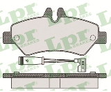 Jeu de 4 plaquettes de frein arrière LPR 05P1293 - OtoParts.ma