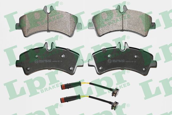 Jeu de 4 plaquettes de frein avant LPR 05P1294A - OtoParts.ma